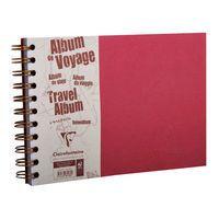 Album de voyage spiralé Age Bag A5 Ligné/Uni 80 pages - Clairefontaine