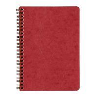 Age Bag carnet reliure intégrale à poches 14,8x21cm 120p détachligné rouge - Image principale