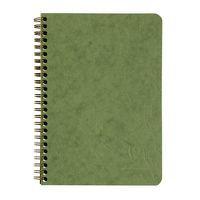Age Bag carnet reliure intégrale à poches 14,8x21cm 120p détachligné vert - Image principale