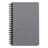 Age Bag carnet reliure intégrale à poches 11x17cm 120p détachligné gris - Image principale