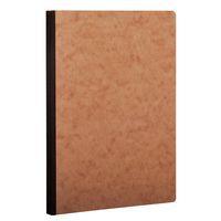 Age Bag carnet broché 14,8x21cm 192p 5x5 tabac - Image principale