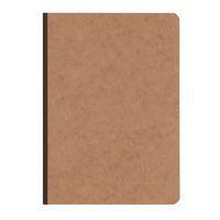 Age Bag carnet broché 14,8x21cm 192p ligné tabac - Image principale