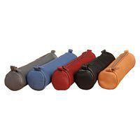Trousse en cuir Age Bag petite ronde assortis - Clairefontaine