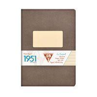 1951 cahier piqué Noir 14,8x21cm 96p ligné - Image principale