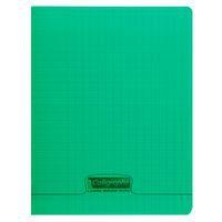 8000 POLYPRO, Cahier piqué vert 17x22cm 32p séyès 90g - Image principale