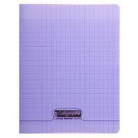 8000 POLYPRO, Cahier piqué violet 17x22cm 32p séyès 90g - Image principale