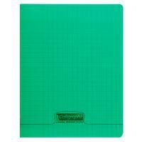8000 POLYPRO, Cahier piqué vert 17x22cm 48p séyès 90g - Image principale