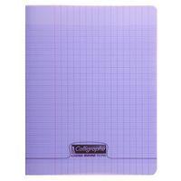 8000 POLYPRO, Cahier piqué violet 17x22cm 96p séyès 90g - Image principale
