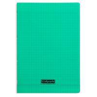 8000 POLYPRO, Cahier piqué  vert 21x29,7cm 140p séyès 90g - Image principale