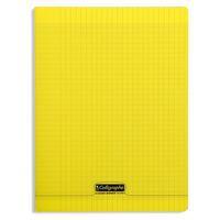 8000 POLYPRO, Cahier piqué jaune 21x29,7cm 192p séyès 90g - Image principale