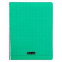 8000 POLYPRO, Cahier piqué vert 21x29,7cm 192p séyès 90g - Image principale