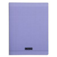 8000 POLYPRO, Cahier piqué violet 21x29,7cm 192p séyès 90g - Image principale
