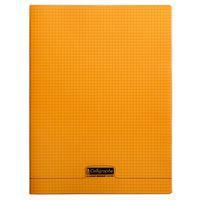 8000 POLYPRO, Cahier piqué orange 24x32cm 96p Q.5x5 90g - Image principale