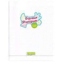 8000 POLYPRO, T.P Cahier piqué incolore 24x32cm 192p séyès/uni 90g - Image principale