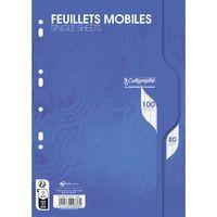 Feuillets mobiles sous film 7000 A4 80g - Calligraphe