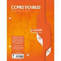 Copies doubles sous film 7000 17x22 cm Seyès - Calligraphe