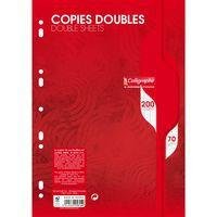 Copies doubles perfo sous film 7000 A4 séyes - Calligraphe