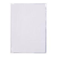 Protège-cahier+Marque-page Cristal Luxe 22/100ème 21x29,7 transparent incolore + porte étiquette - Image principale