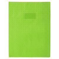 Protège-cahier grain losange 18/100ème 21x29,7 vert clair + porte étiquette - Image principale