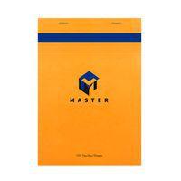 Bloc Master Orange agrafé 100F 70g 14,8x21 Q.5x5 - Image principale