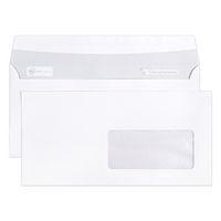 Boite 500 enveloppes auto.adh 110x220 fen45x100 90g - Image principale