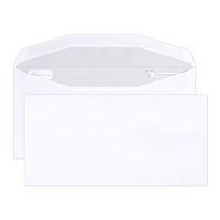 Enveloppes extra blanc gommées 114x229 80g - Clairefontaine