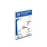 Pochettes extra blanches 162x229 - Clairefontaine