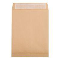 Boite 250 pochettes soufflet 260x330x30 Kraft 120g - Image principale