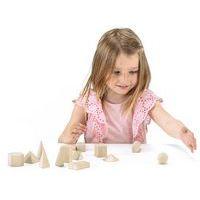 Set de solides géométriques en bois 14 pièces - Image 5