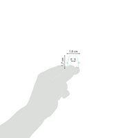 Cooky, Sach 1 pl 7,5x12cm, Fantômes - Image 2