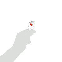 Cooky, Sach 1 pl 7,5x12cm, Noël scandinave, rouge thumbnail image 4