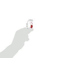 Cooky, Sach 1 pl 7,5x12cm, Licornes Noël thumbnail image 3