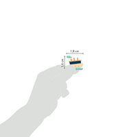 Cooky, Sach 1 pl 7,5x12cm, Voyages/Autour du monde - Image 5