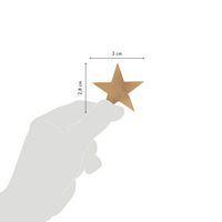 Initial, Sach 4 pl 10,5x16cm, Or/argent, Etoiles - Image 4