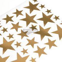 Initial, Sach 4 pl 10,5x16cm, Or/argent, Etoiles - Image 5