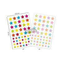 Initial, Sach 4 pl 10,5x16cm, Etoiles Multicolores thumbnail image 3