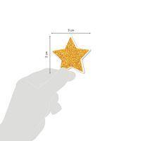 Glitty, Sach 2 pl 10,5x16cm, Etoiles, Rose pâle et or - Image 3