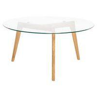 Table basse Patrick plateau verre - Image principale