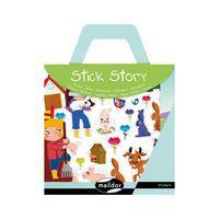 Kit créatif gommettes stick'story Ferme - Maildor