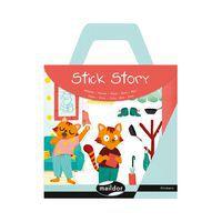 Kit créatif gommettes stick'story Maison - Maildor