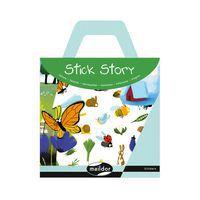 Kit créatif gommettes illustrées stick'story saisons - Maildor