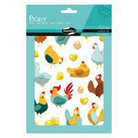 Etui 123 gommettes baby poules - Maildor