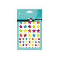 Etui 212 gommettes initial étoiles multicolores - Maildor