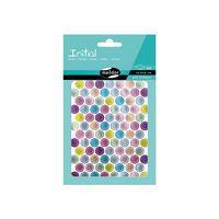 Etui 452 gommettes initial mini ronds métal-pastel - Maildor