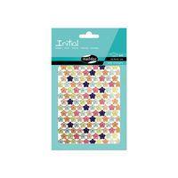 Etui 544 gommettes initial mini étoiles métal-pastel - Maildor