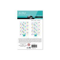 Etui 2260 gommettes initial mini ronds métal-pastel - Maildor