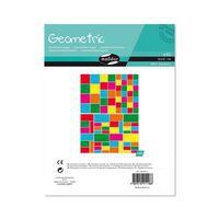 Etui 1800 gommettes géométriques carrés/rectangles - Maildor