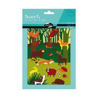 Sachet 30 gommettes sweety forêt - Maildor