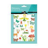 Etui 126 gommettes dreamy fées - Maildor