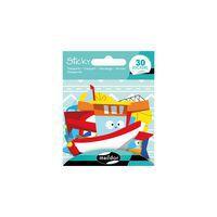 Sticky, Transports, 30 gommettes - Image principale